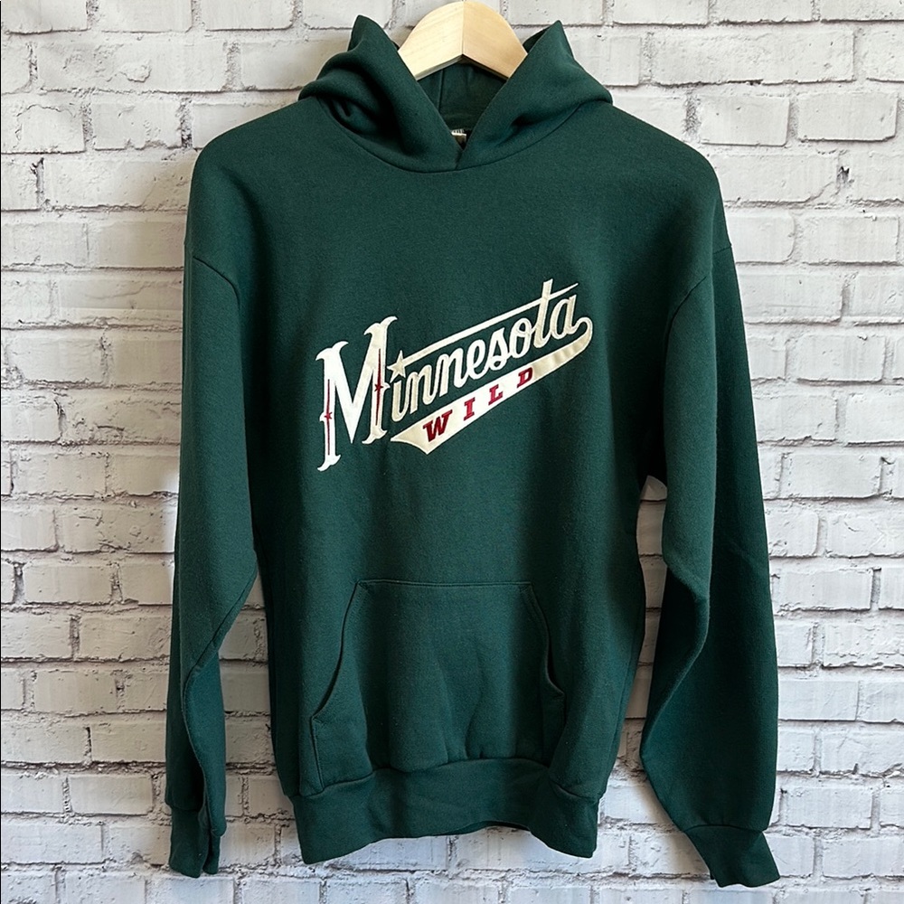 Official Minnesota Wild NHL "Vintage" Hoodie | Sz YOUTH XL